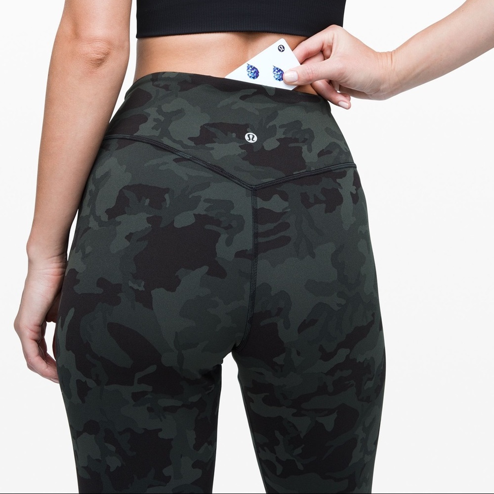 PRICE FIRM READ Lululemon align jogger crop 2 camo